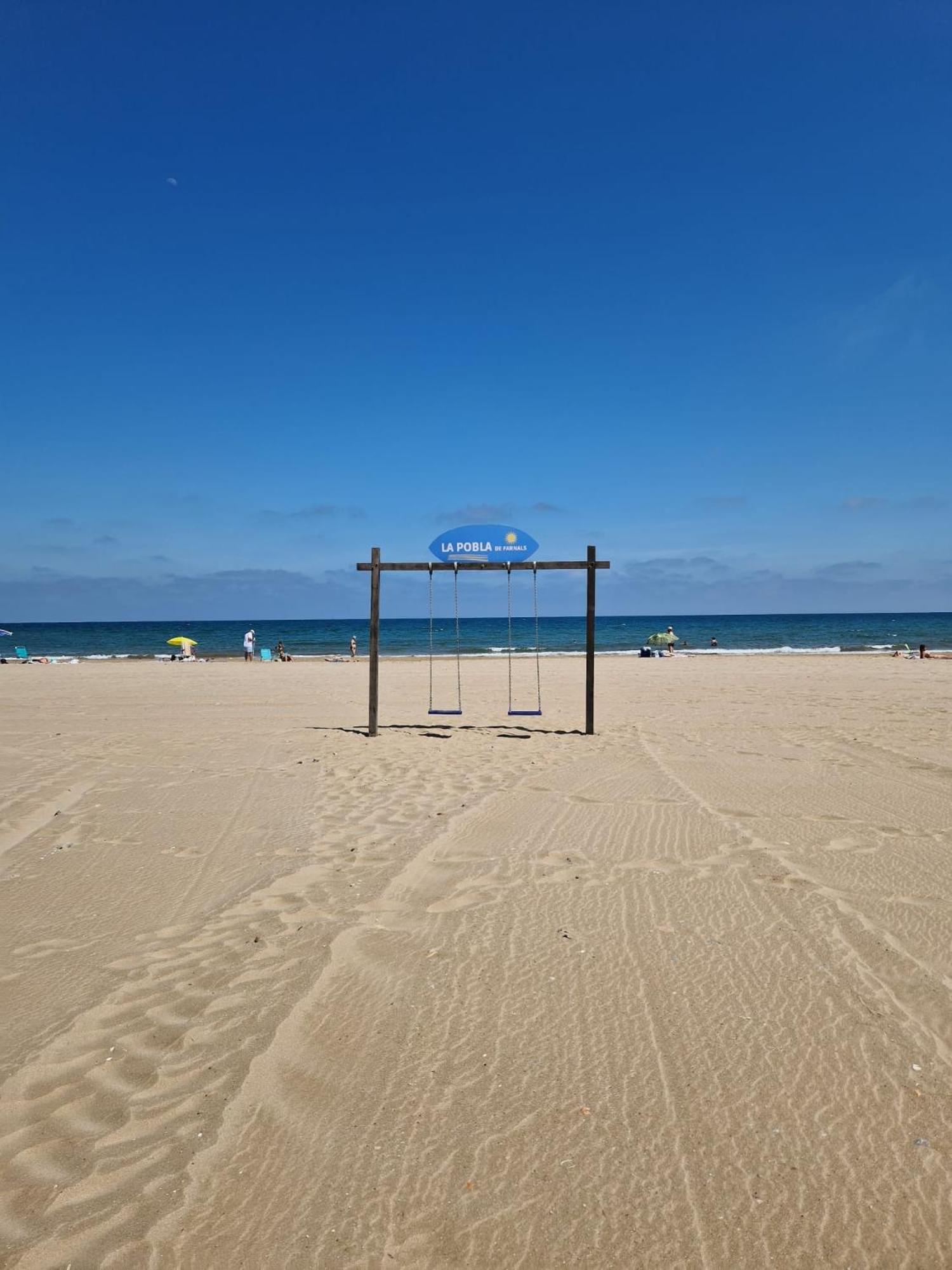 Apartamento Barbacoa, Piscina Y Playa 拉波夫拉德法尔纳尔斯 外观 照片