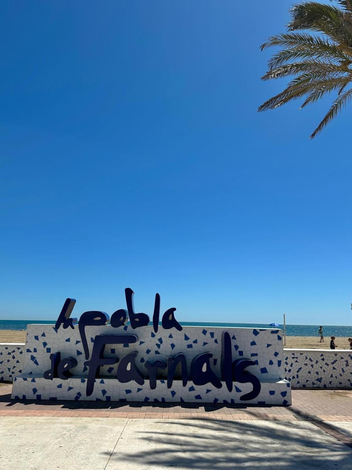 Apartamento Barbacoa, Piscina Y Playa 拉波夫拉德法尔纳尔斯 外观 照片